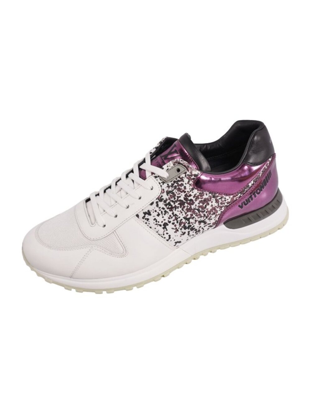 Louis Vuitton Sneakers Run Away Low Cut Logo Shoes Leather White 7